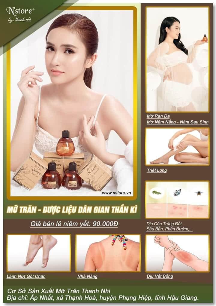 Mỡ trăn nguyên chất Nstore 75g, (mỡ trăn triệt lông, mỡ trăn gia nhiệt)