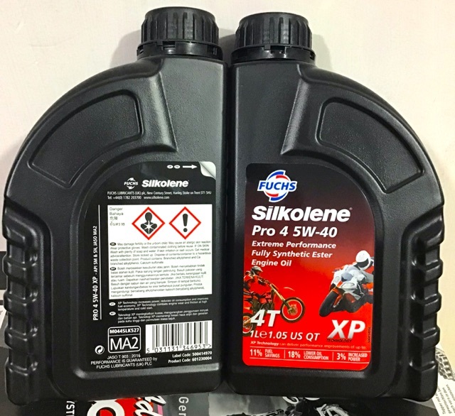 Dầu nhớt Fuchs Silkolene Pro 4 10w40 1 lít
