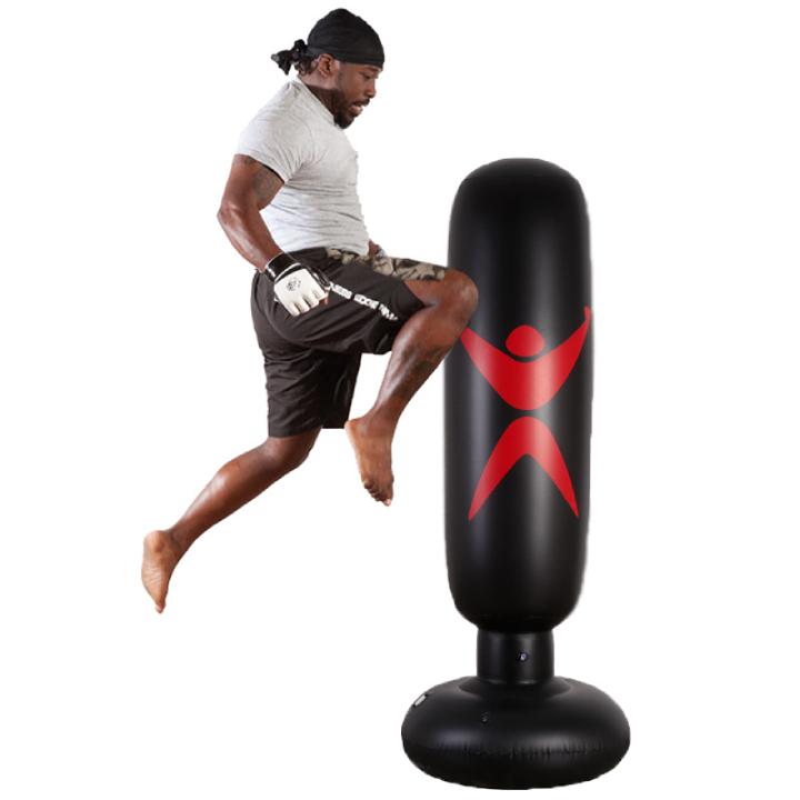 Bao trụ đấm bốc bơm hơi thế hệ mới - Tặng kèm bơm hơi + keo + miếng vá dự phòng