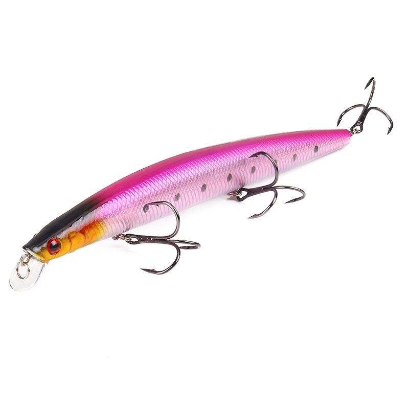 Mồi giả câu cá biển 16cm/24g lặn sâu 1m cao cấp(màu ngẫu nhiên)