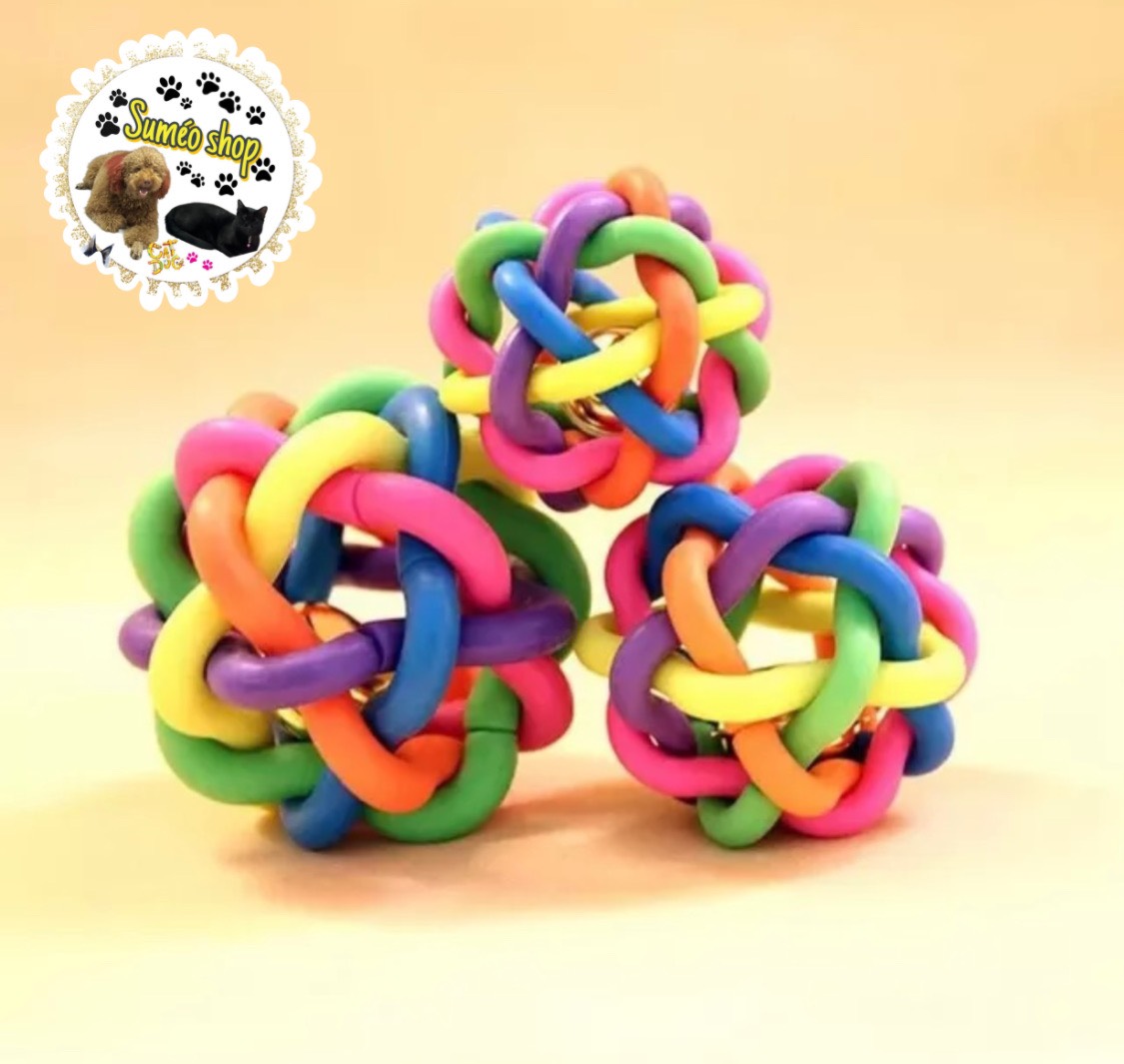 BÓNG ĐỒ CHƠI CHO CHÓ MÈO SIZE TO 5cm