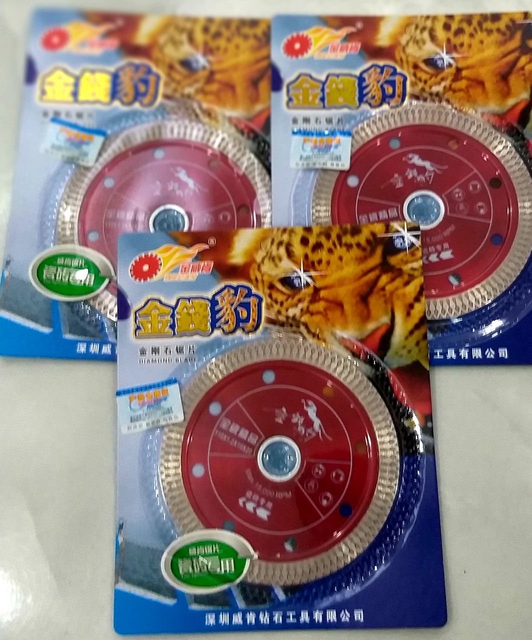 Lưỡi cắt gạch thương hiệu CON BÁO (phi 110)