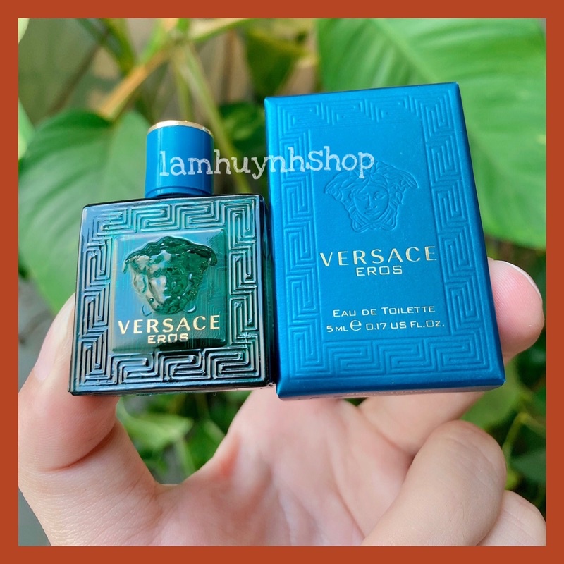 [CHÍNH HÃNG] Nước hoa mini VERSACE EROS xanh 5ml