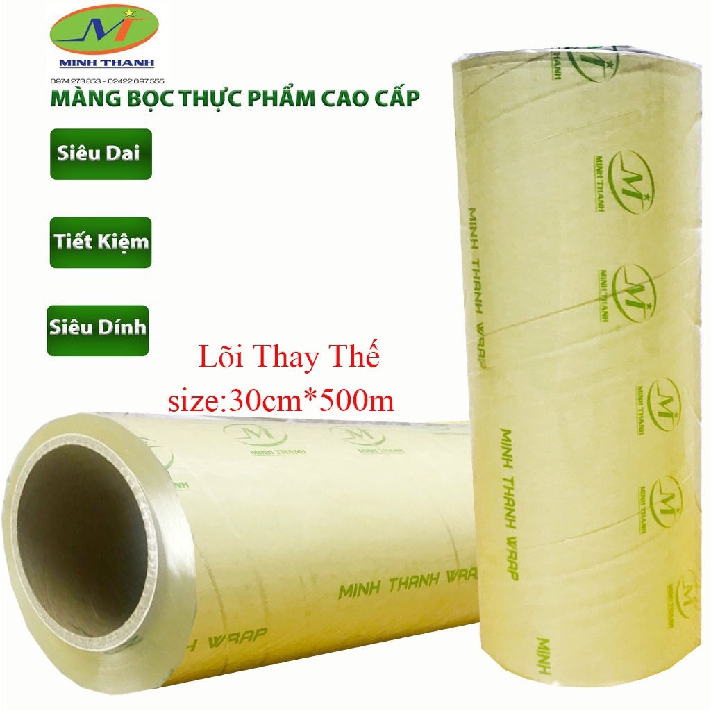 ☒♀ LÕI THAY THẾ Màng bọc thực phẩm MINHTHANH