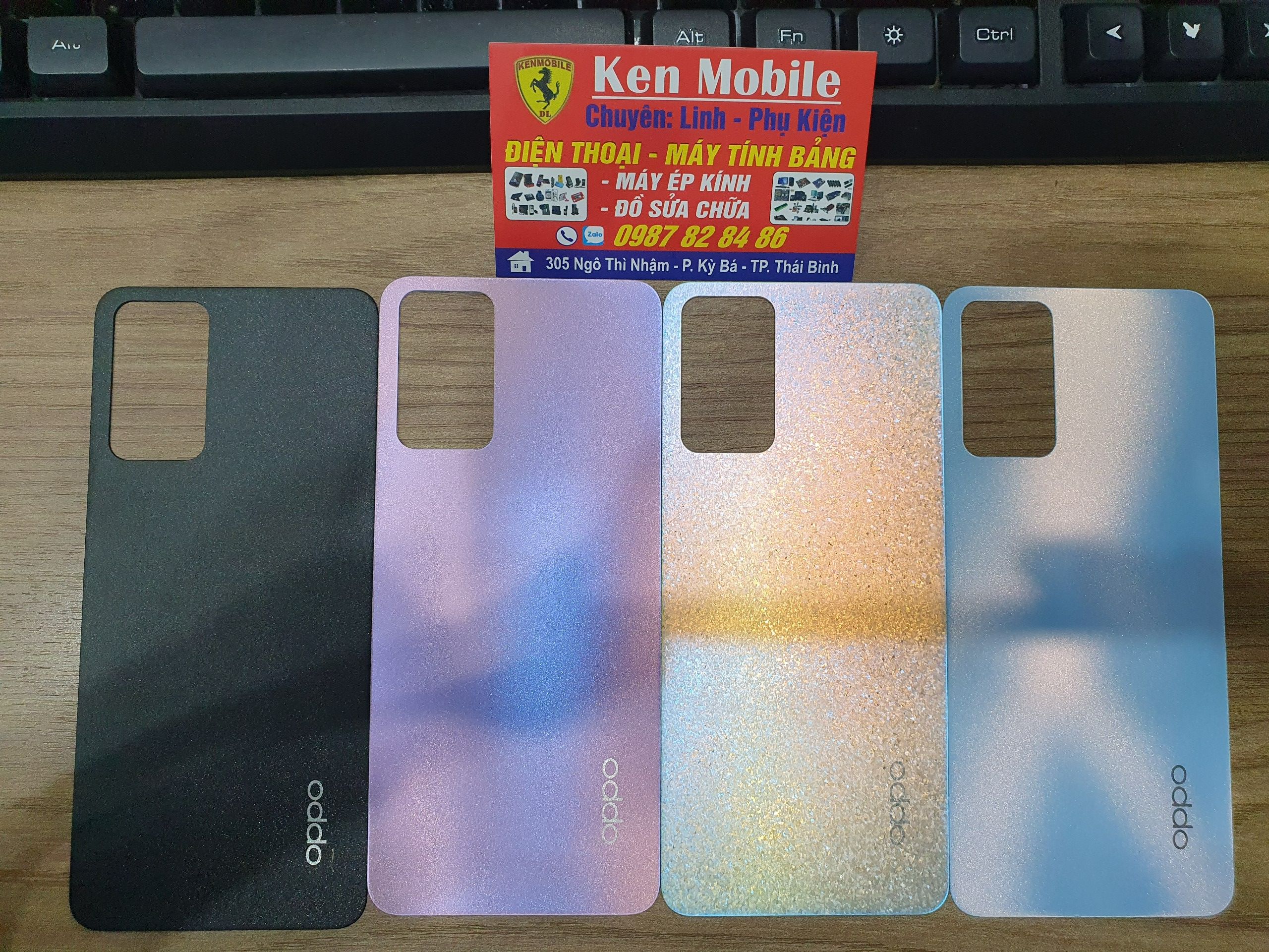 Nắp lưng thay thế cho oppo reno 6 5g
