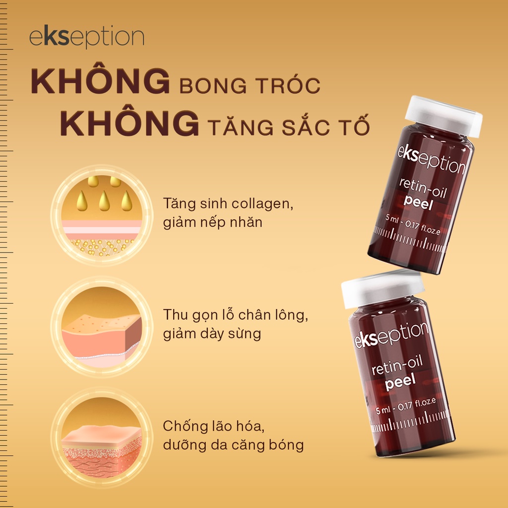 Tinh chất Peel da Ekseption Retin-oil 5ml