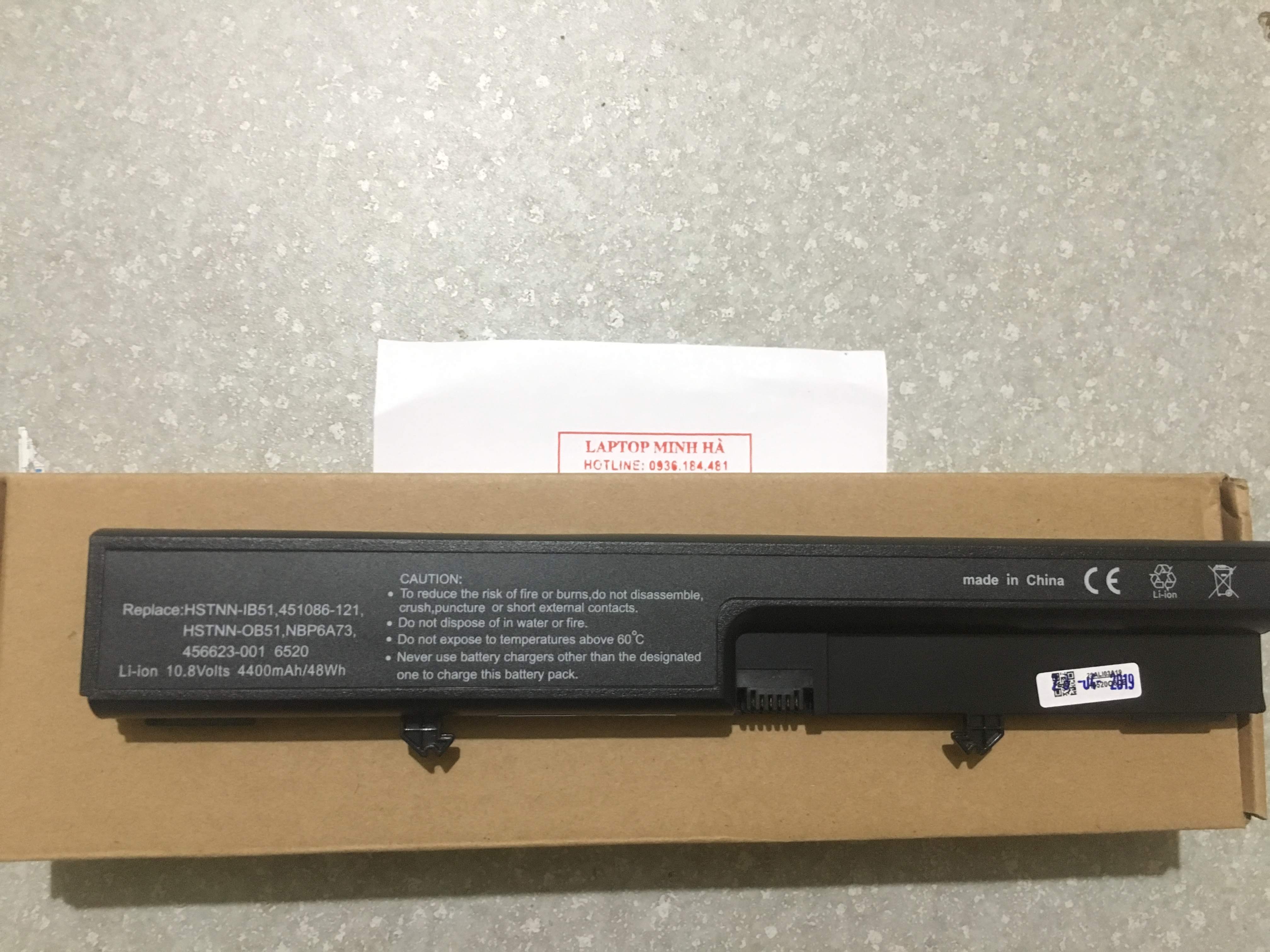 Pin laptop hp compaq 6535s 6531s 6520s 6530s