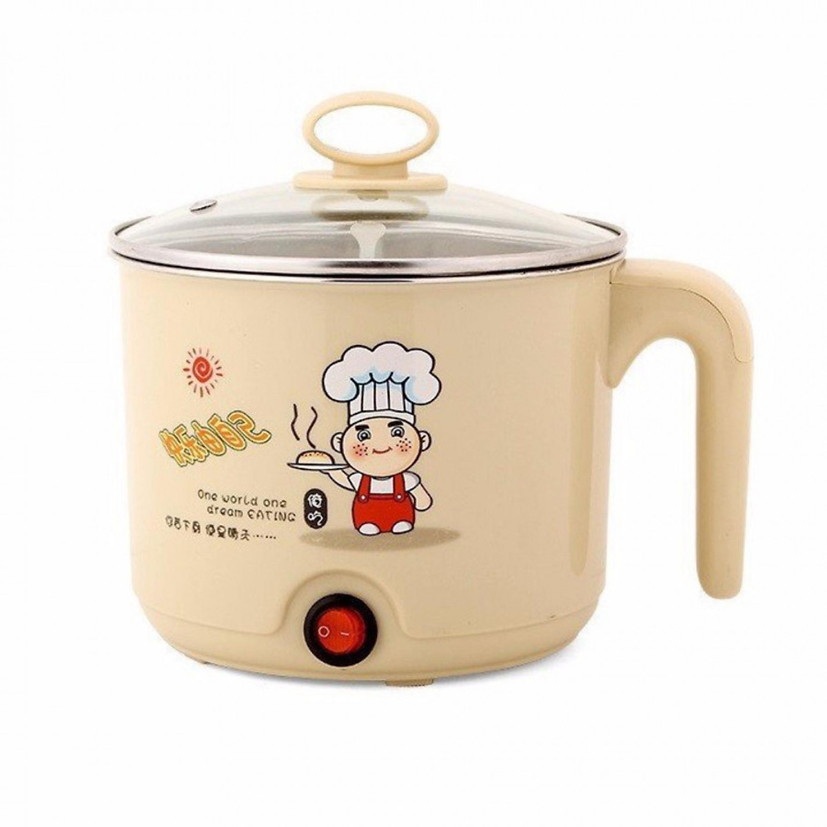 Ca nấu lẩu nấu mì mini (giao màu ngẫu nhiên)