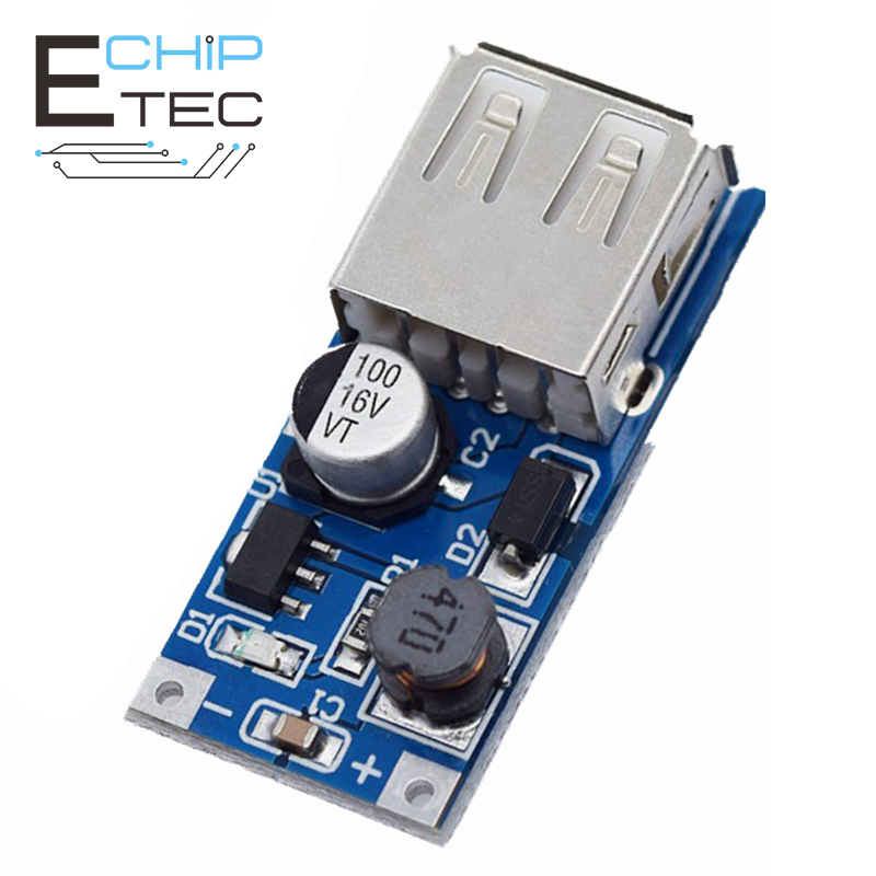 Booster board DC-DC 0.9V-5V to 5V boost converter power module