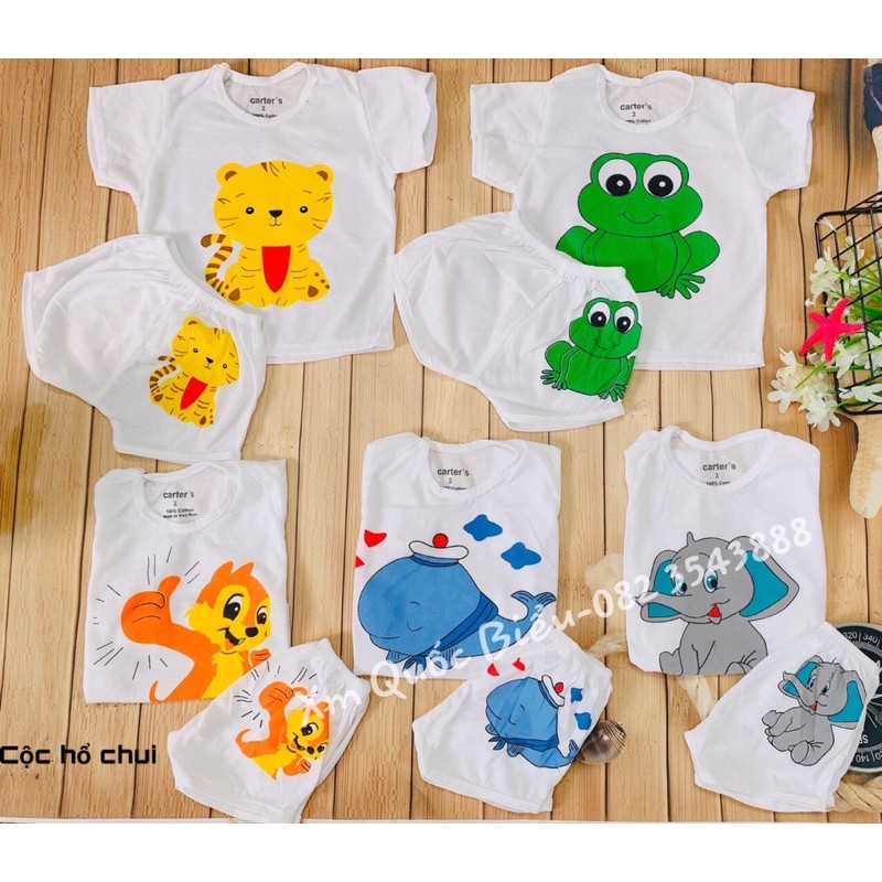 [Mã FAMAYFA2 giảm 10K đơn 50K] Combo 5 bộ ba lỗ 3-14kg