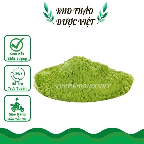 100 gr bột lá nem ấn độ nguyên chất handmade.