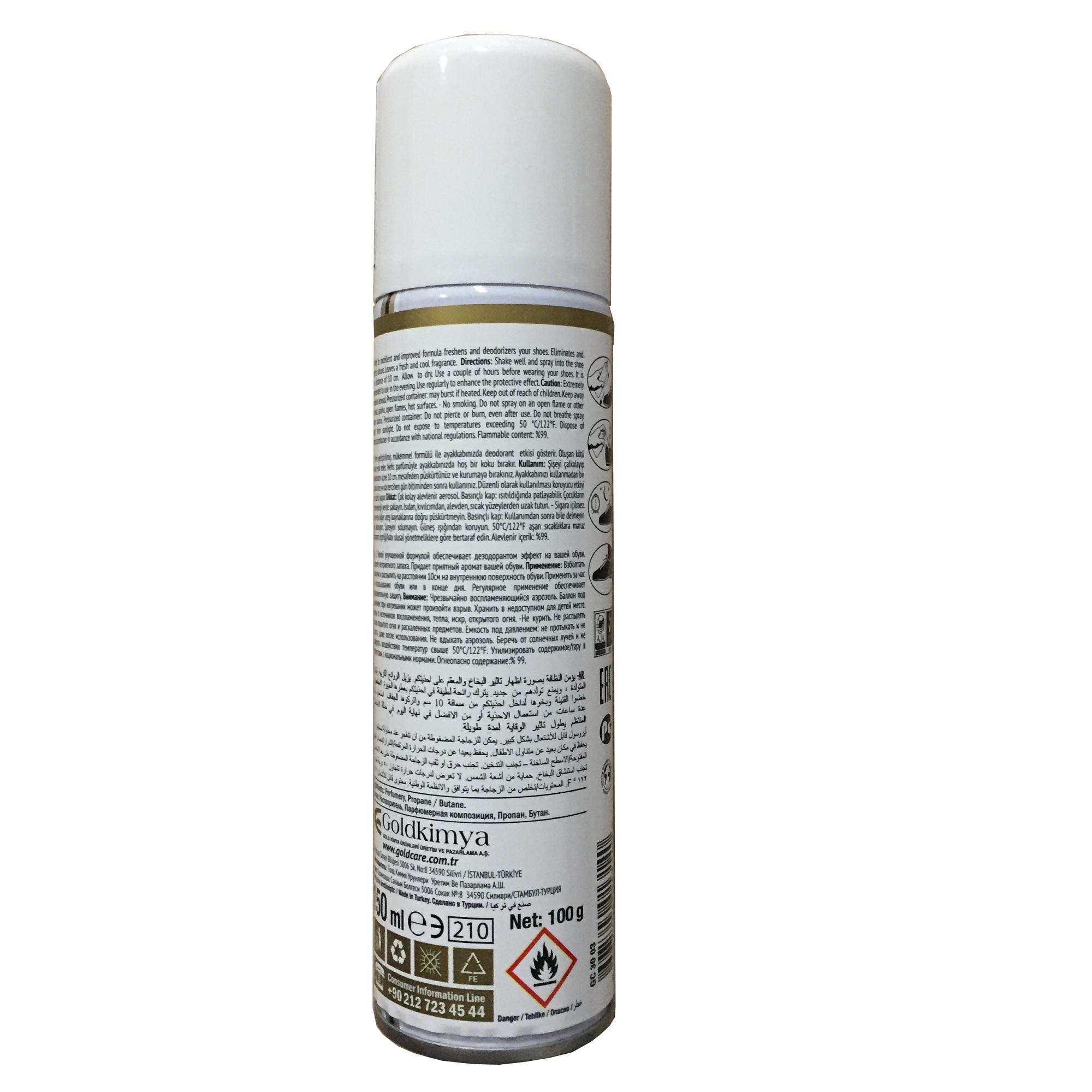 Chai Xịt Khử Mùi GoldCare GC3003 150ml