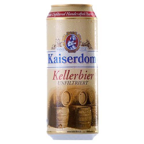 Bia Kaiserdom Kellerbier - nhập khẩu Đức - 1 lon 500ml