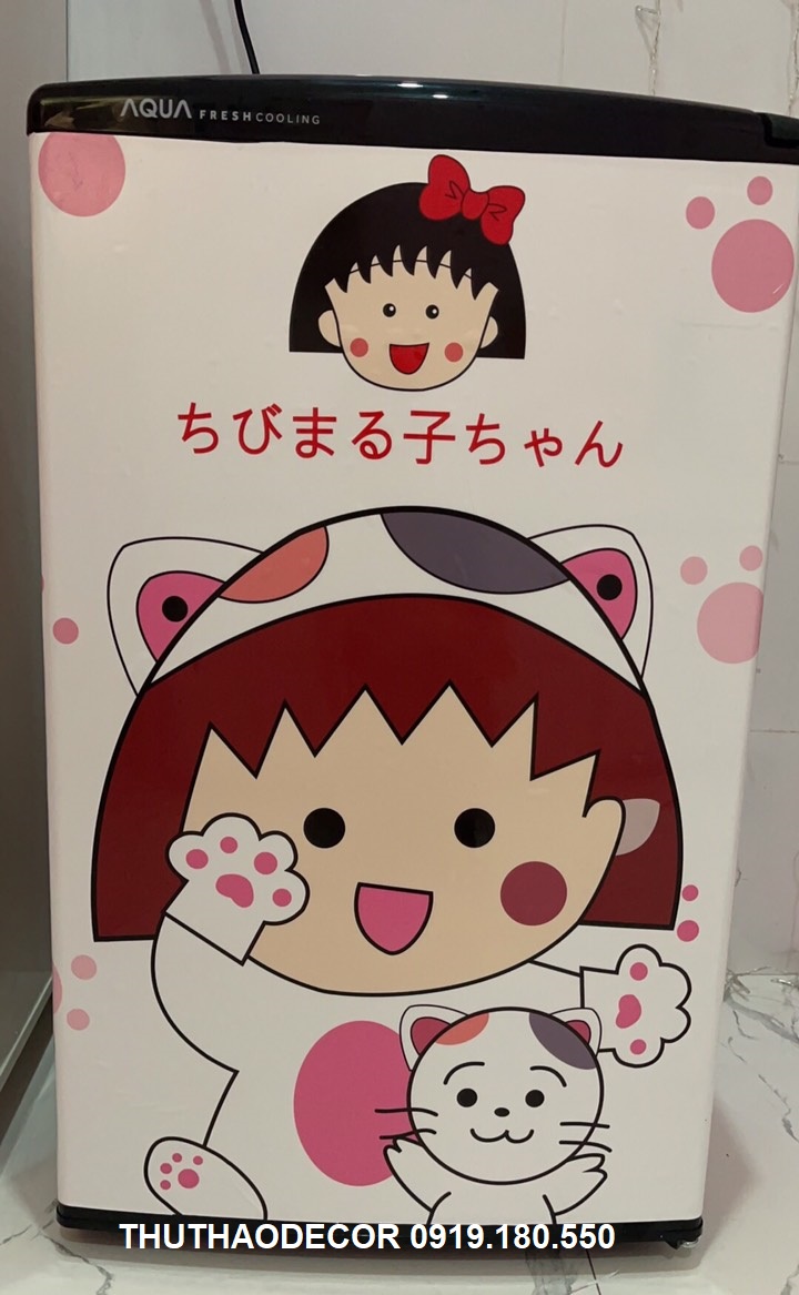 [HCM]Decal Dán Tủ Lạnh MARUKO CUTE - THUTHAODECOR