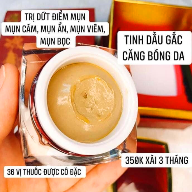 Cao Mụn Sâm Đỏ 36 Vị Thuốc Đông Y Chính Hãng