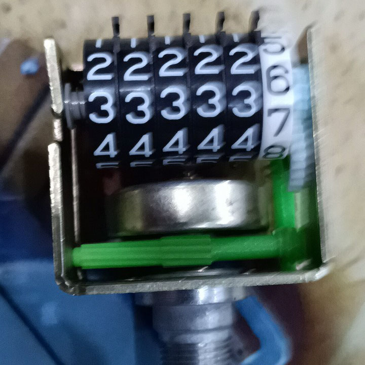 Củ báo số đồng hồ tốc độ cho xe Wave ZX/ Wave 110/ Wave anpha đời 1997 đến 2006