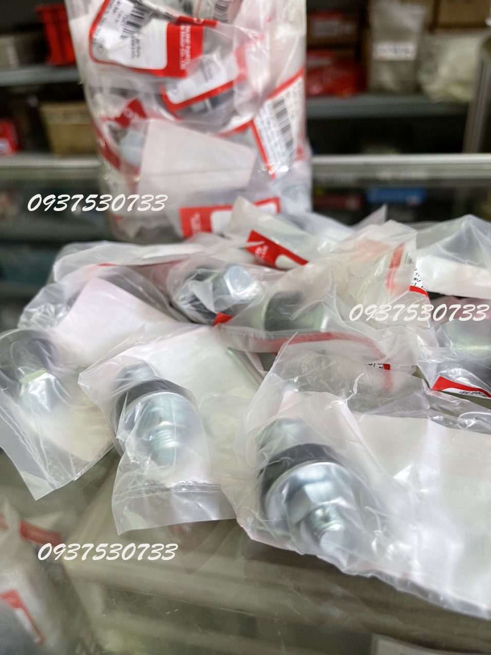 Bộ tán ốc má đùm sau, bộ ốc bắt bát phanh sau dream - hàng chính hãng
