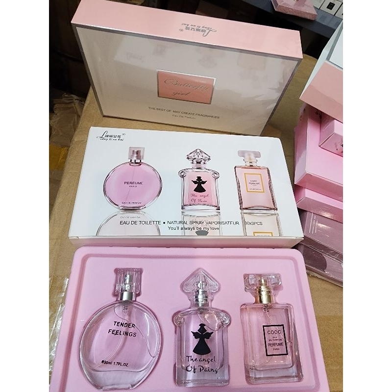Set 3 Chai Nước Hoa Maycreta 30Ml Sang Trọng