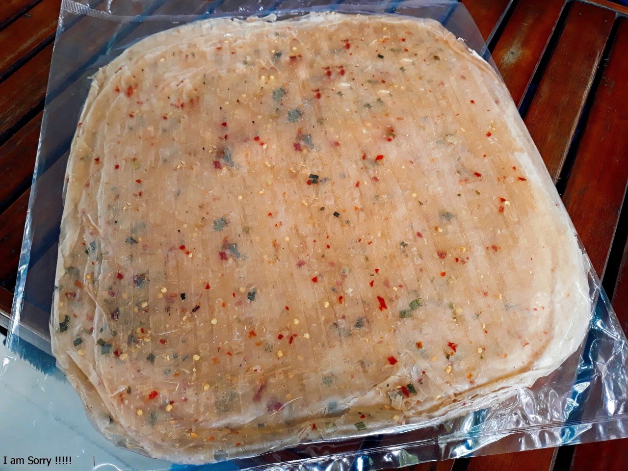 1KG BÁNH TRÁNG DẺO CAY ( DẺO ỚT )