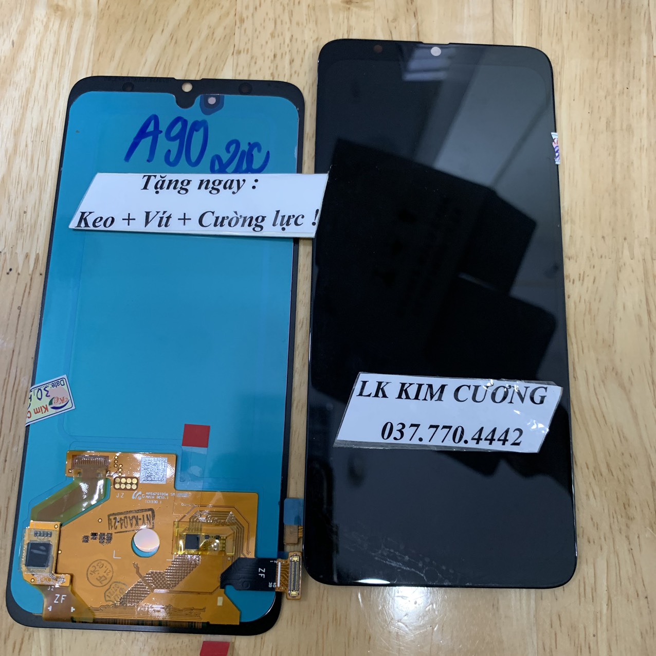 Màn hình tương thích samsung A90 - 4G OLED (Phôi nhỏ)