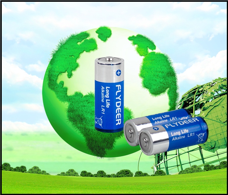 02 viên pin size N LR1 1.5V / Pin LR1