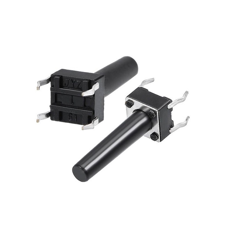 Combo 10 nút nhấn 4 chân 6x6x15mm