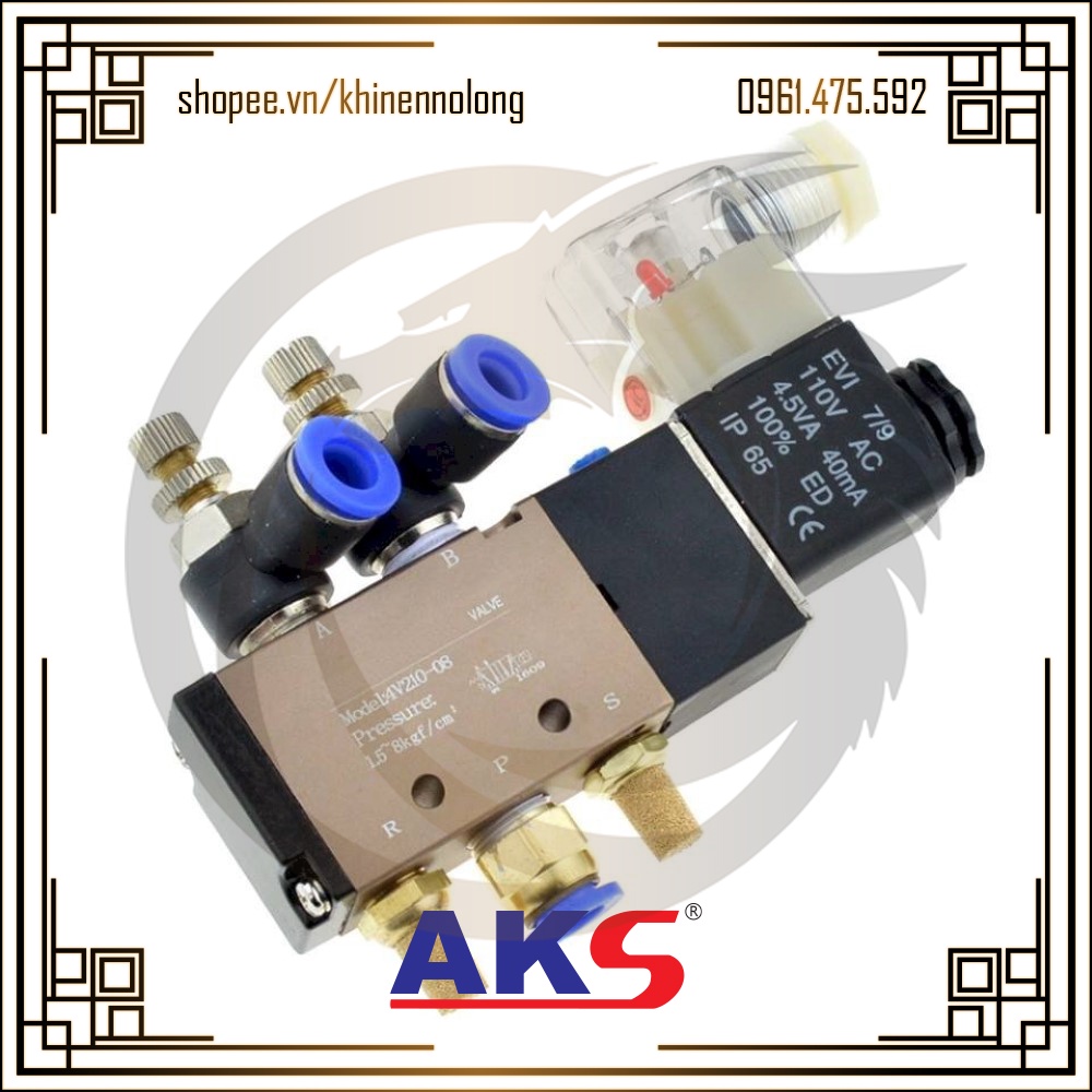 Van Điện Từ Khí Nén AKS 4V210-08