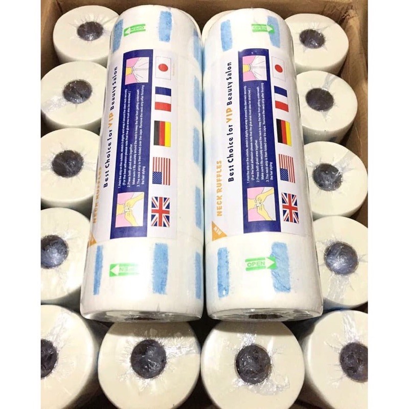 [HCM]Giấy quấn cổ cắt tóc[Một túi 5 cuộn]