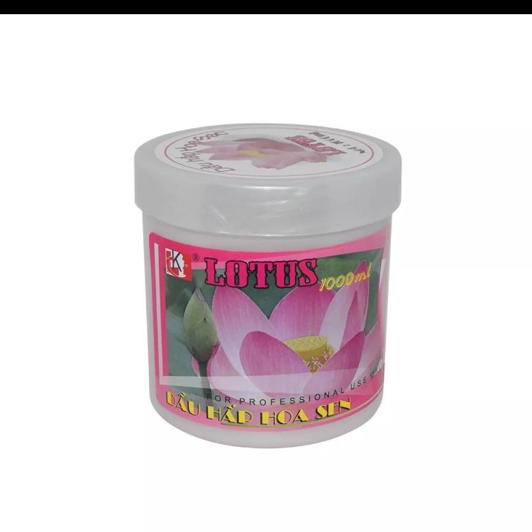 Kem ủ tóc, hấp dầu hoa sen 500ml, kem hấp dầu cao cấp hoa sen, ủ tóc mùi hoa sen cực tốt, hiệu quả sau 1 lần sử dụng, kem ủ tóc sx lớn 500ml tiện lợisx