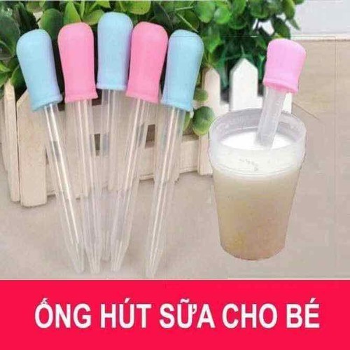 Combo 2 Ống bón silicon cho bé
