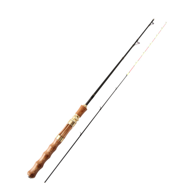 Cần câu ikada cán gỗ cao cấp - cần câu bè , câu tôm