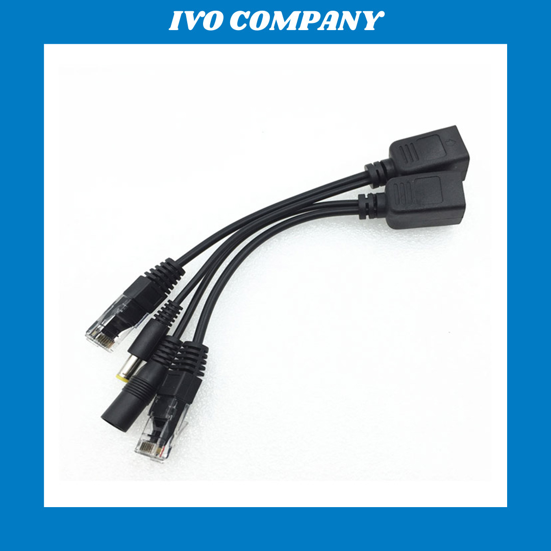 [HCM]Bộ Jack POE Tải Nguồn Theo Dây Mạng Cổng RJ45