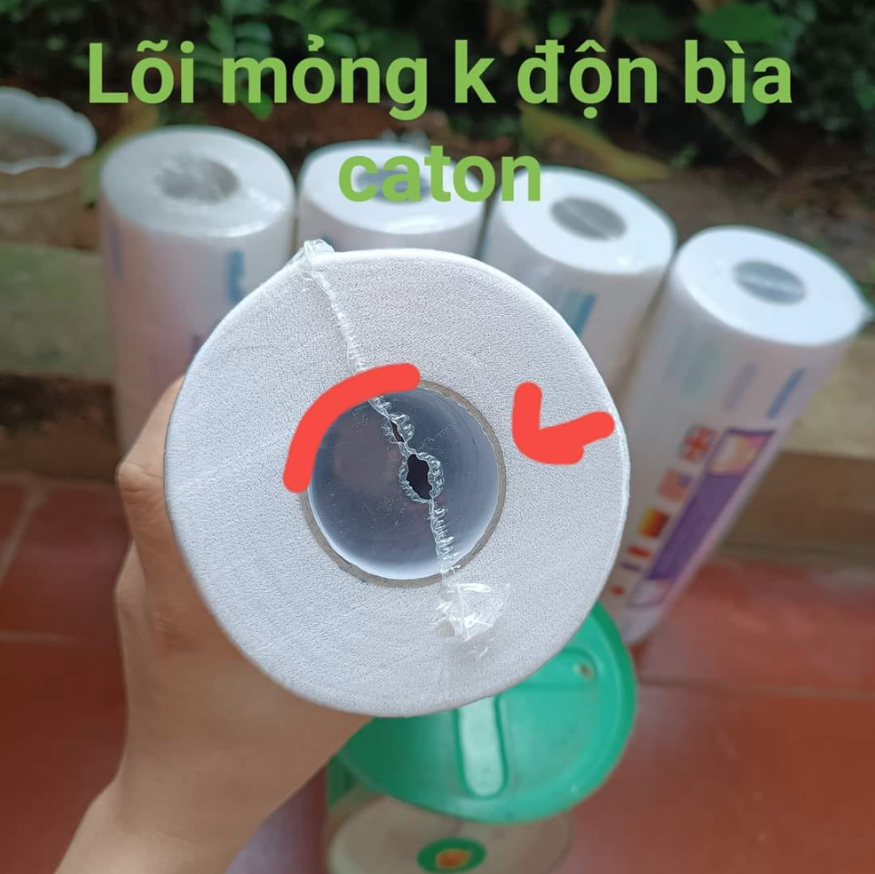 Giấy quấn cổ chặn tóc (1 cây 5 cuộn)