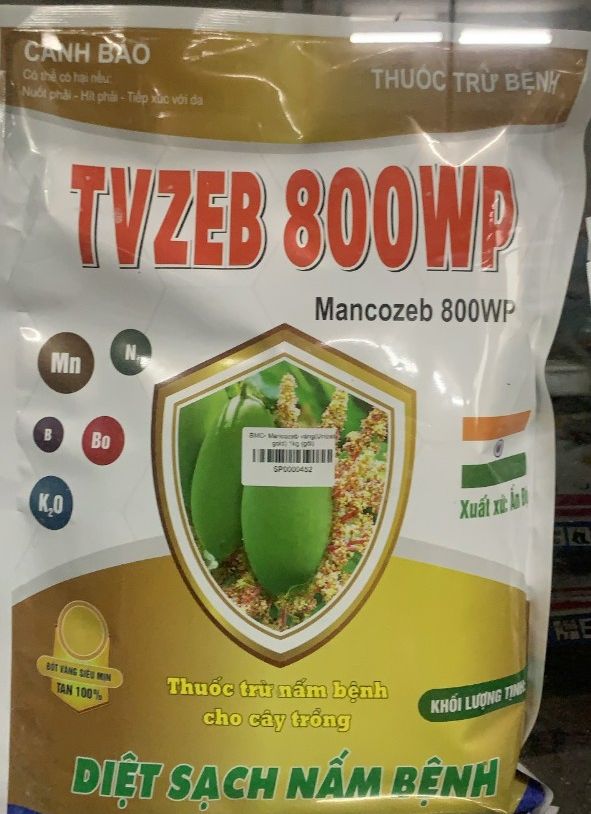Mancozeb Ấn Độ Bột Xanh, Trừ Bệnh