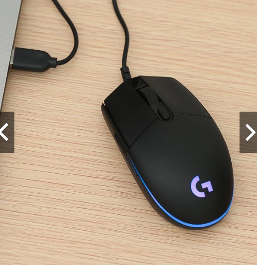 Chuột chơi game, có dây, có đèn led