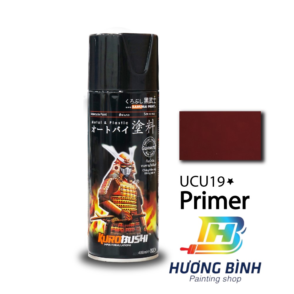 Sơn lót Chống Sét Samurai - UCU19 ( màu đỏ)