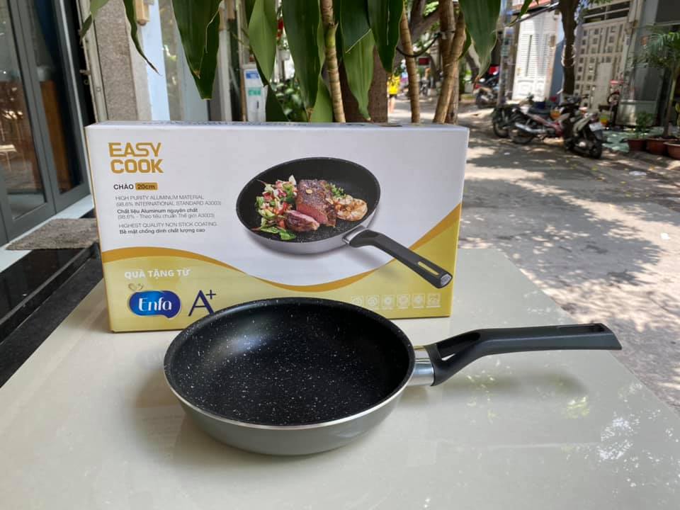 [HCM](1 cái ) Chảo chống dính 20CM Easy Cook DÙNG ĐƯỢC CHO BẾP TỪ
