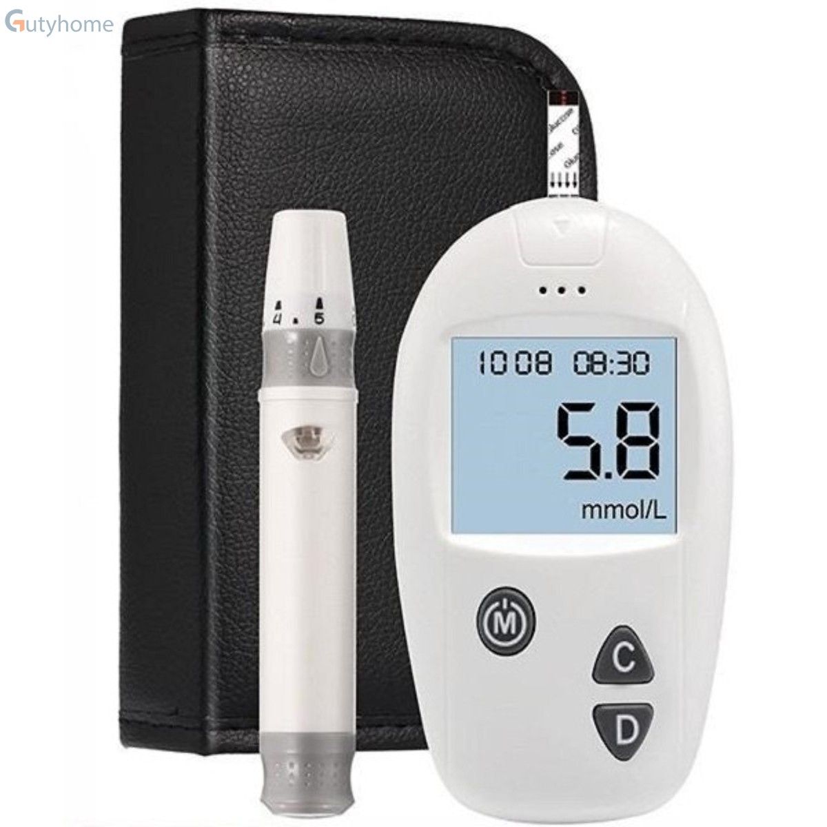 Máy Đo Đường Huyết Sinocare Safe Accu (50 Que Và 50 Kim)