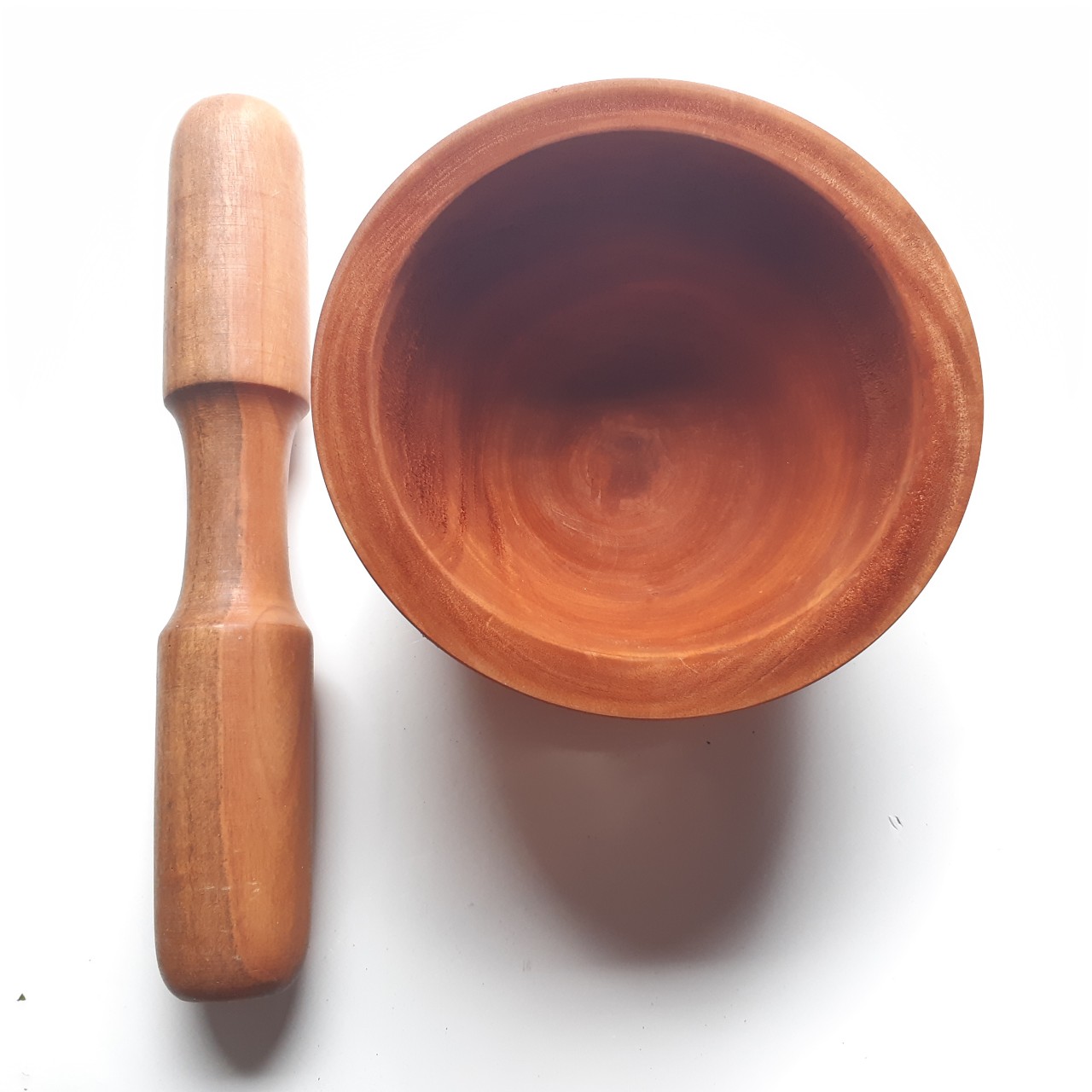 Bộ Cối chày bằng gỗ tiện dụng 18cm