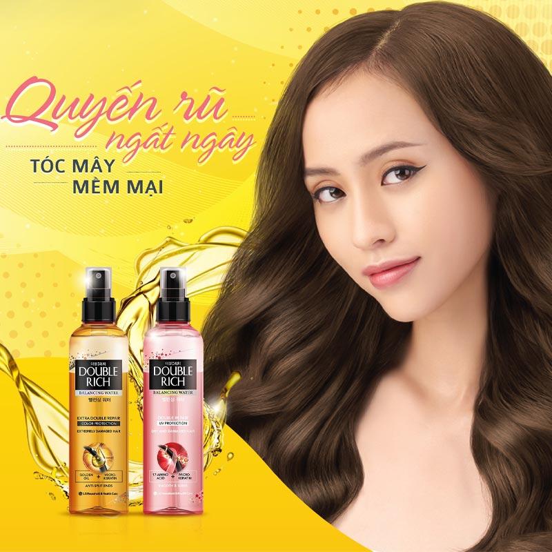 Nước xịt dưỡng tóc Double Rich 120ml