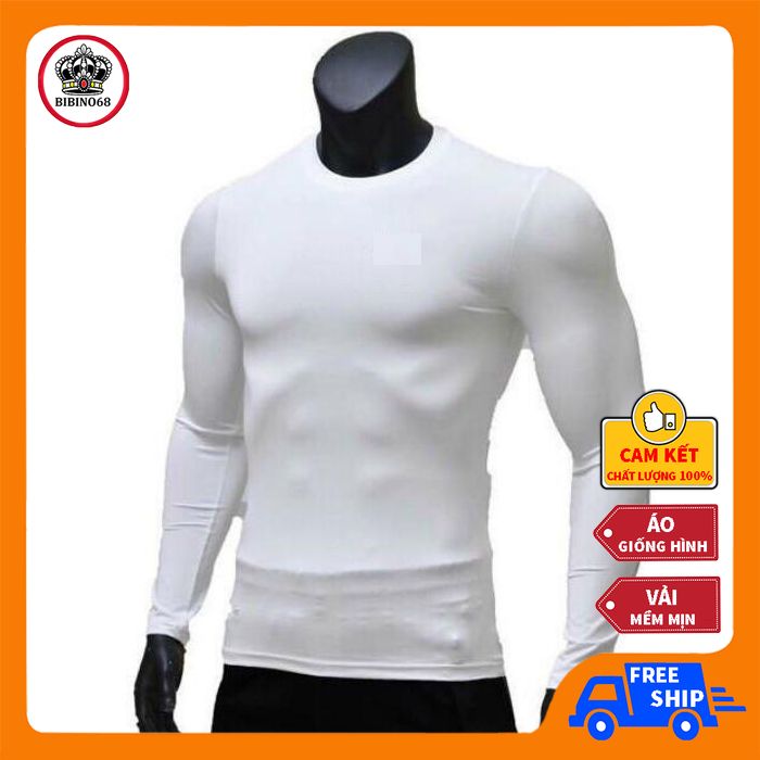 Áo Giữ Nhiệt Body Tập Gym Co Dãn 4 Chiều - Áo Tập Gym - Áo Phông - Áo Thun Thời Trang - Áo Lót Trong - Áo Giữ Nhiệt Cao Cấp - Áo Thể Thao - Áo Thun Dài Tay - Áo Phồng - Áo Thu Đông - Áo Mùa Thu - Áo Mặc Trong - Áo Giữ Nhiệt Bóng Đá