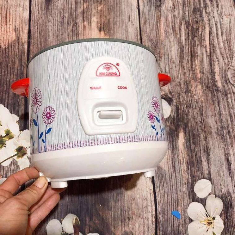 Nồi Cơm Điện Kim Cương nắp rồi 0.6L