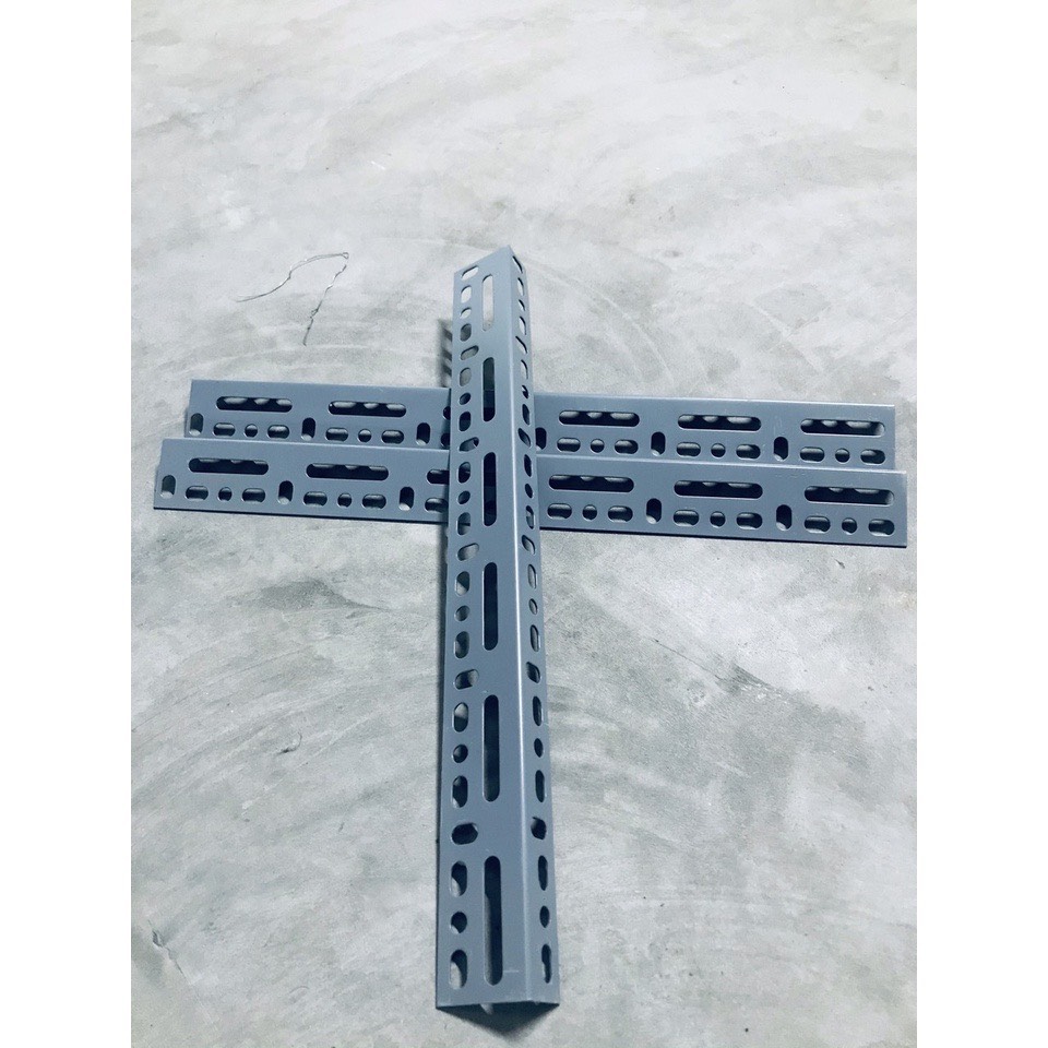 { Dài 40cm } Thanh Sắt v lỗ V3x5cm - Lắp kệ v trồng rau