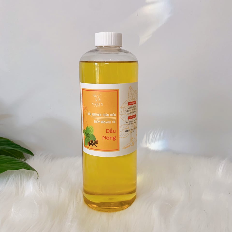 DẦU NÓNG MASSAGE NAKIN 1000ML