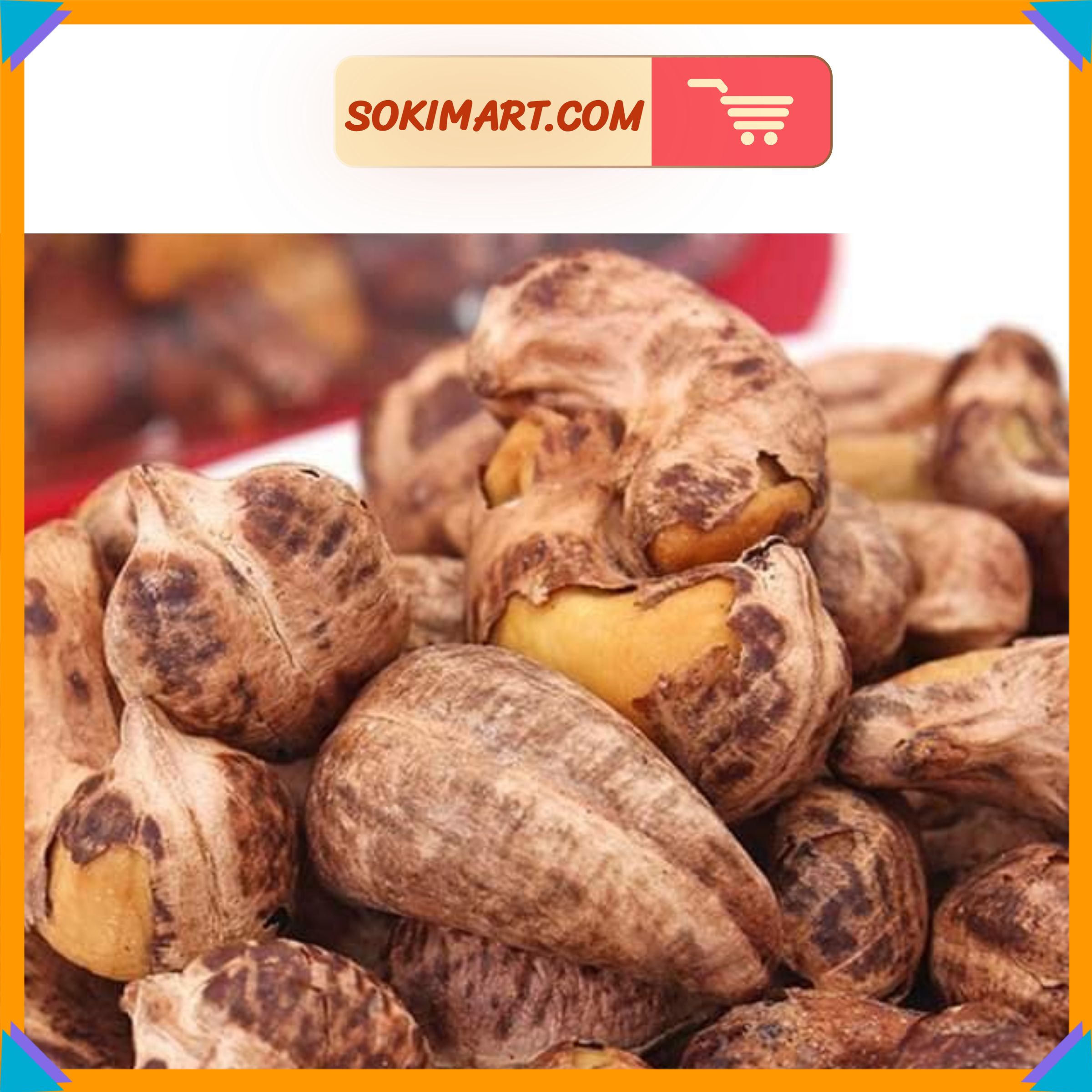 Hạt điều vỏ lụa Bình Phước - 500g