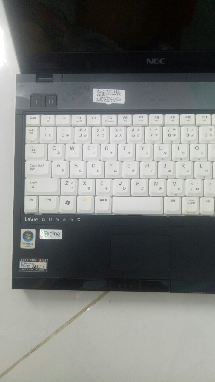 LAPTOP NEC, mini trắng đen
