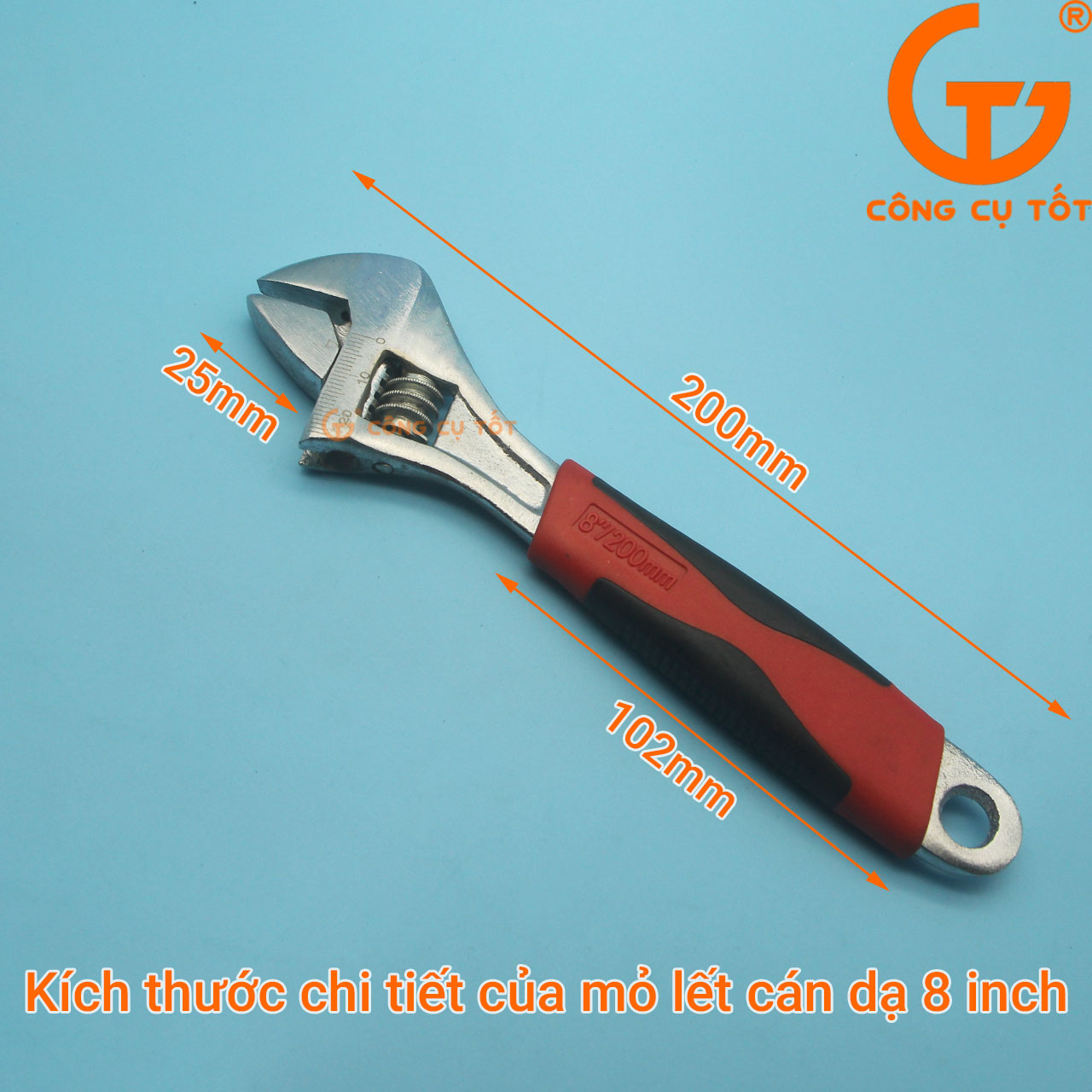 Mỏ lết cán dạ