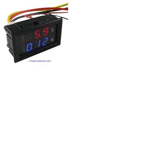 Đồng hồ vôn kế và ampe kế 100V-10A