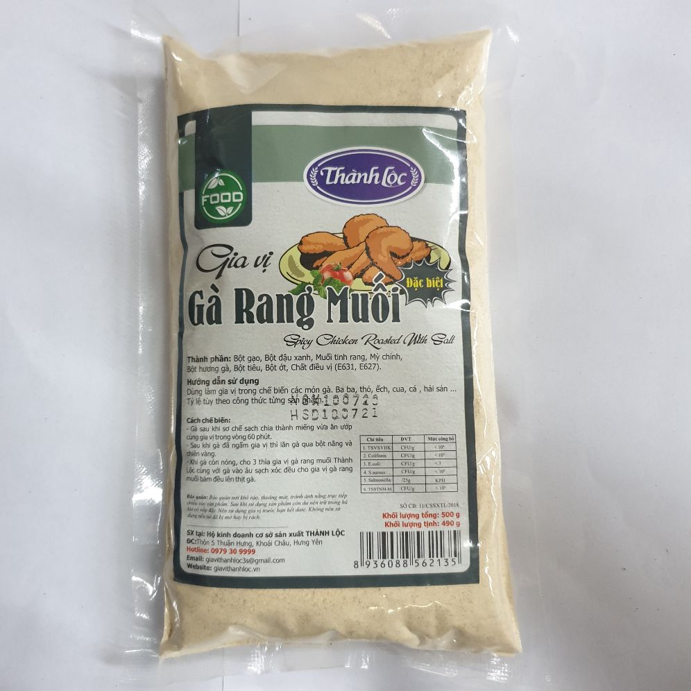 Gia vị gà rang muối 500g