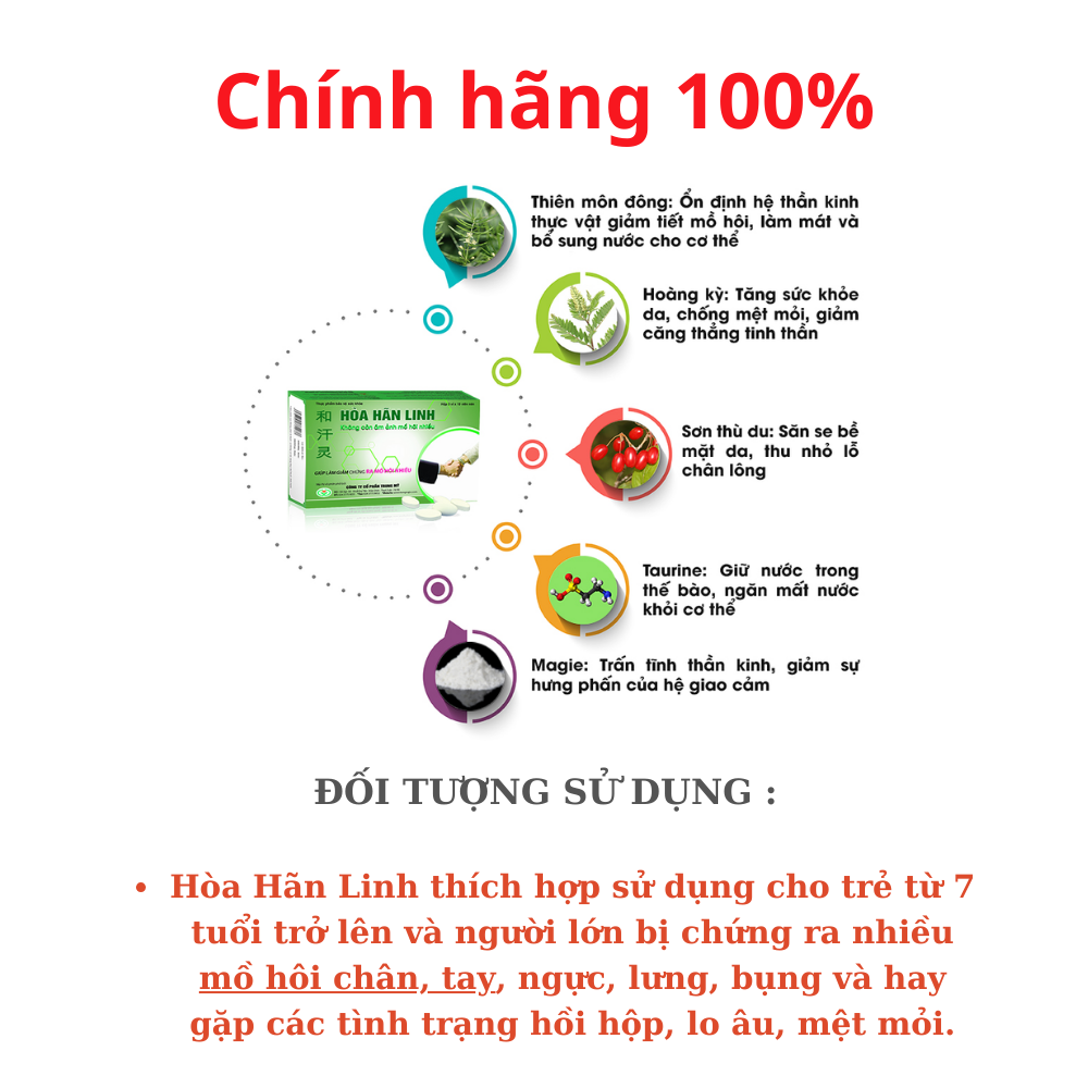 [HCM]HÒA HÃN LINH - GIẢM MỒ HÔI TAY CHÂN
